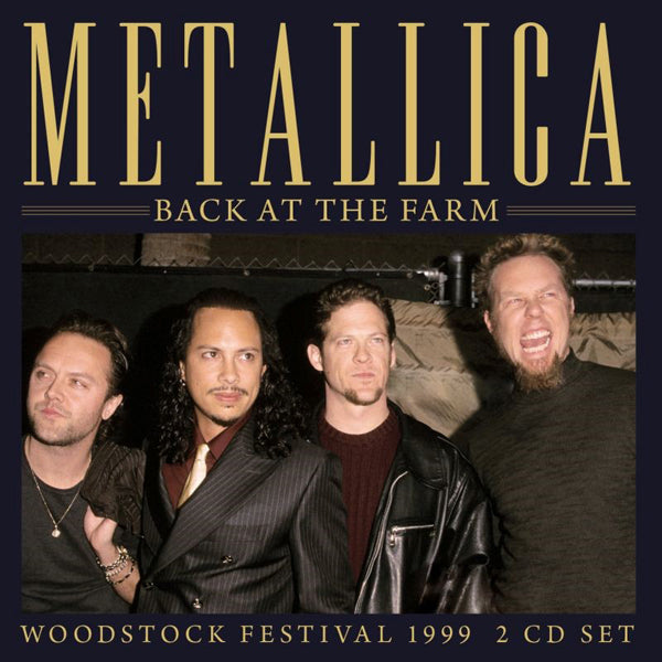 BACK AT THE FARM (2CD) by METALLICA Compact Disc Double  WKM2CD026