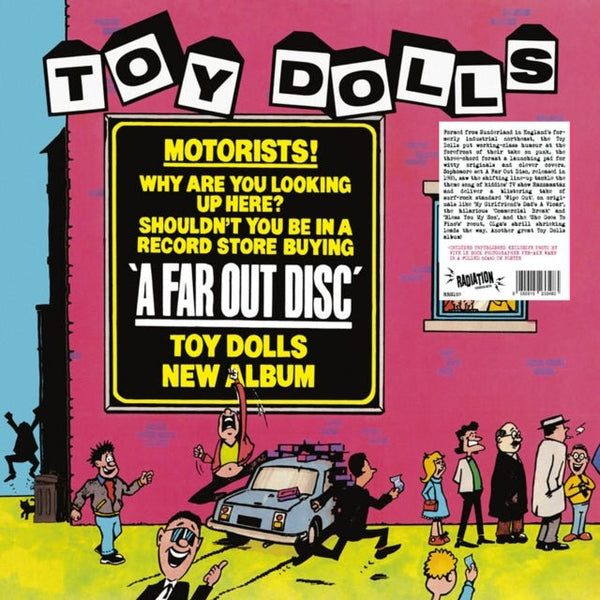 A Far Out Disc (Pink Vinyl) Artist TOY DOLLS Format:LP Label:RADIATION REISSUES Catalogue No:RRS189CV - punk to funk heaven