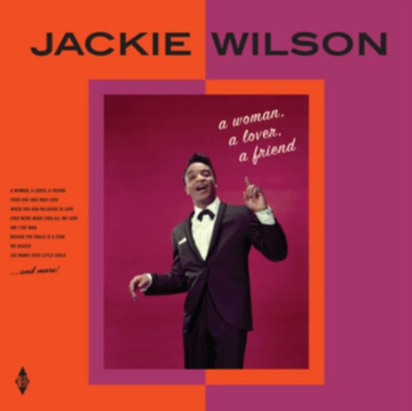 A Woman, a Lover, a Friend Artist Jackie Wilson Format:Vinyl / 12" Album Label:Vinyl Lovers - punk to funk heaven