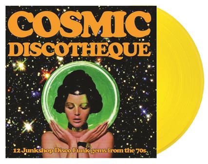 Cosmic Discotheque  12 Junkshop Disco Funk Gems From The 70s  LTD YELLOW VINYL LP