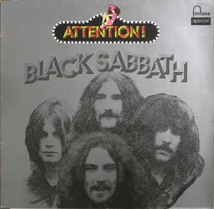 BLACK SABBATH ‎– Attention Black Sabbath vinyl lp  compilation  reissue