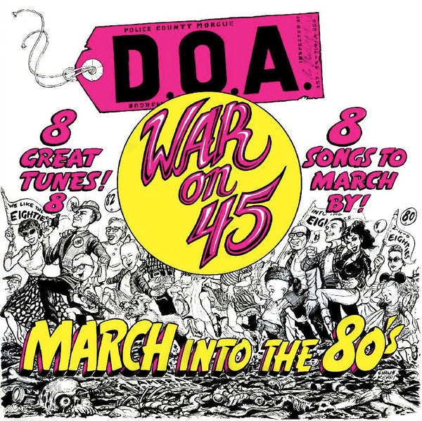 War On 45 (40th Anniversary Edition) (Red Vinyl) Artist D.O.A. Format:LP Label:SUDDEN DEATH