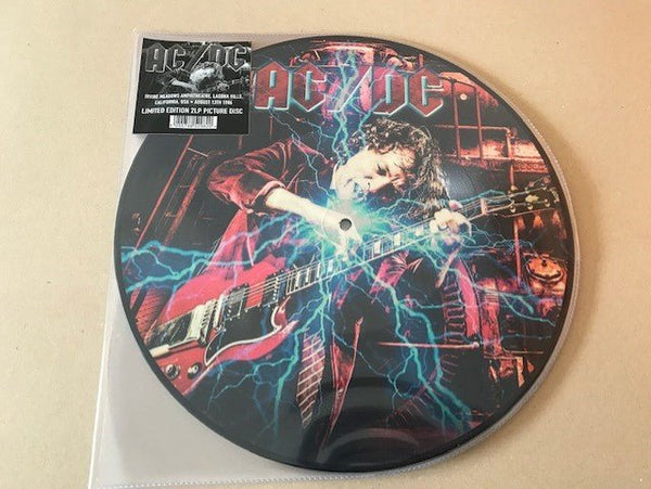 AC/DC Live - Irvine Meadows Amphitheatre. Laguna Hills. California USA August 13th 1986. KROQ - Fm Broadcast 2 x 12" Picture Disc set Cat No: JER16 - punk to funk heaven
