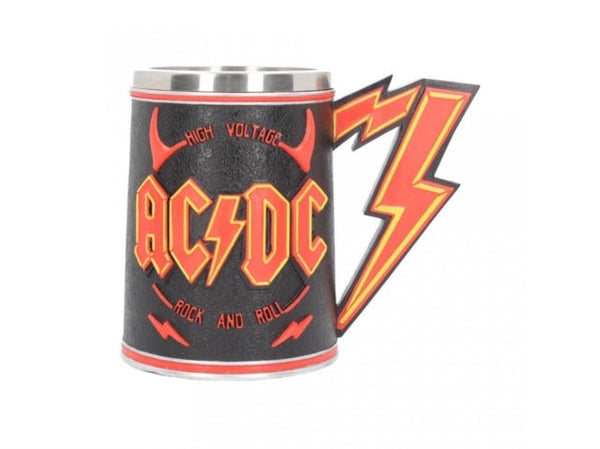 AC/DC Logo Tankard 16cm - punk to funk heaven