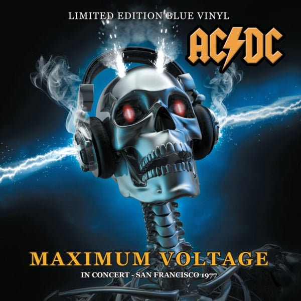 AC/DC – Maximum Voltage - In Concert - San Francisco '77 vinyl lp blue - punk to funk heaven