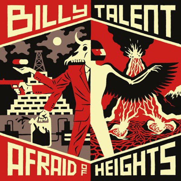 AFRAID OF HEIGHTS (2LP COLOURED) by BILLY TALENT Vinyl Double Album MOVLP2815C - punk to funk heaven