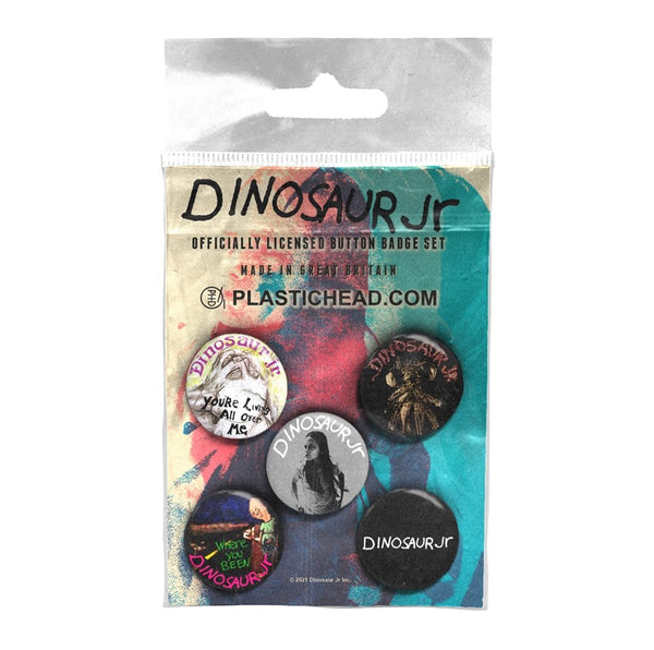 ALBUMS 1987 - 1992 BUTTON BADGE SET by DINOSAUR JR. Badge Pack PHBADGE131 - punk to funk heaven