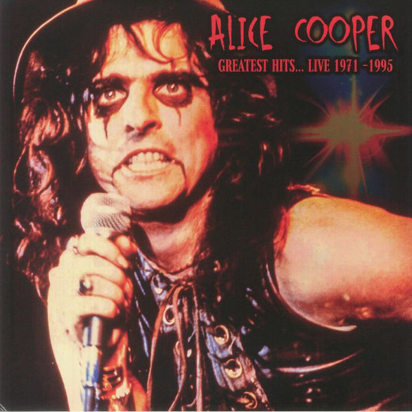 ALICE COOPER GREATEST HITS... LIVE 1971 - 1995 (ECO MIXED 180G VINYL) VINYL LP Item no. :GYVOLP7221 - punk to funk heaven