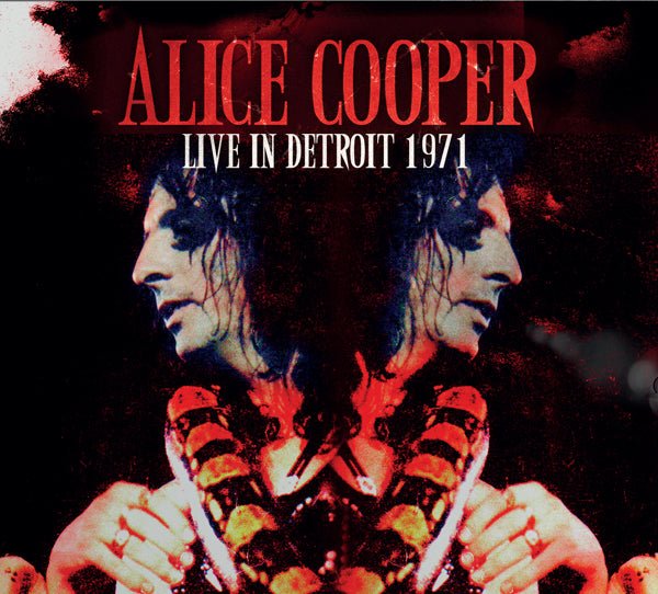 ALICE COOPER LIVE IN DETROIT 1971 COMPACT DISC - punk to funk heaven