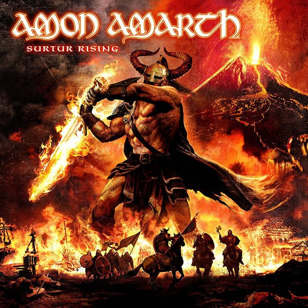 AMON AMARTH SURTUR RISING (GATEFOLD POP - UP LP/COLOURED VINYL) VINYL LP Item no. :CHURCH063 - punk to funk heaven