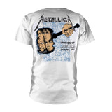 AND JUSTICE FOR ALL (WHITE) by METALLICA T-Shirt - punk to funk heaven
