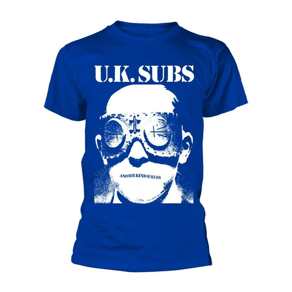 ANOTHER KIND OF BLUES (BLUE) by UK SUBS T-Shirt - punk to funk heaven