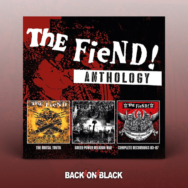 ANTHOLOGY by FIEND, THE Compact Disc - 3 CD Box Set BOBV900CDBX - punk to funk heaven