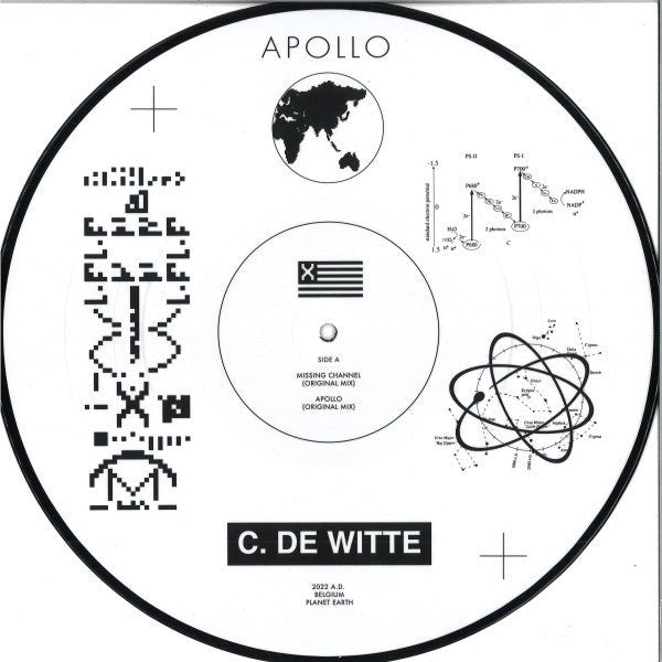 Apollo EP (Limited Edition) (Picture Disc) Artist CHARLOTTE DE WITTE Format:12" Vinyl - punk to funk heaven