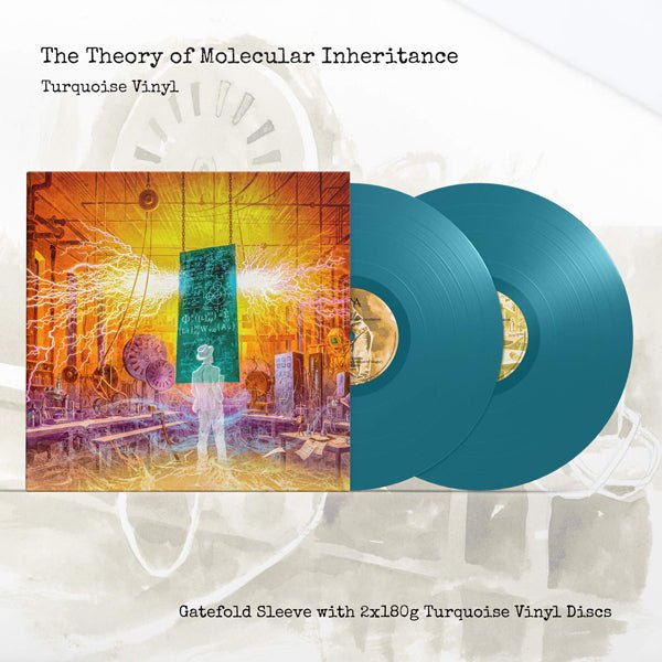 ARENA THE THEORY OF MOLECULAR INHERITANCE (TURQUOISE VINYL) VINYL DOUBLE ALBUM - punk to funk heaven