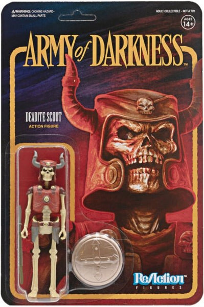 Army Of Darkness Reaction Figure - Deadite Scout super 7 - punk to funk heaven