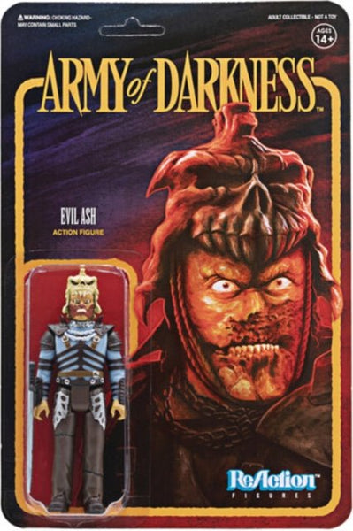 Army Of Darkness Reaction Figure - Evil Ash super 7 - punk to funk heaven