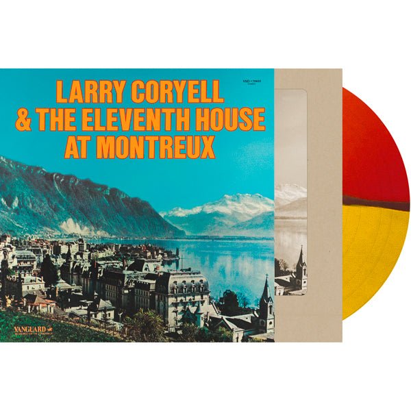 AT MONTREUX (RED/YELLOW SPLIT VINYL) (BLACK FRIDAY RSD 2021) by LARRY CORYELL Vinyl Double Album - punk to funk heaven