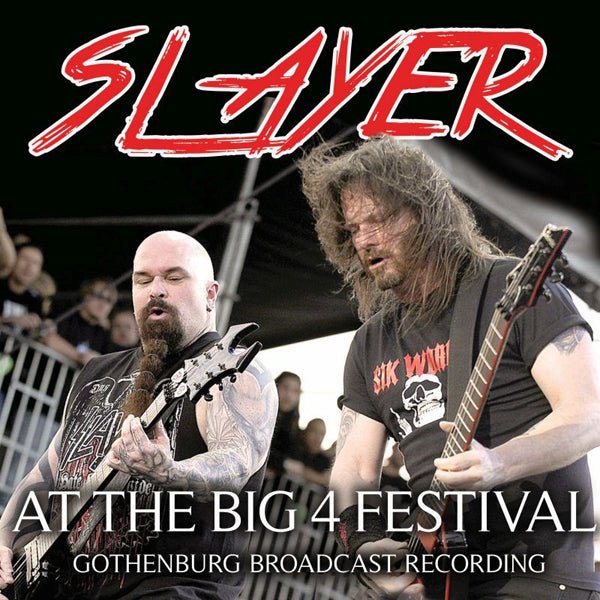 AT THE BIG 4 FESTIVAL by SLAYER Compact Disc SON0381 - punk to funk heaven