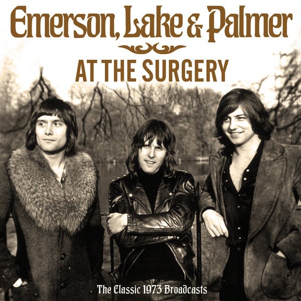 AT THE SURGERY by EMERSON, LAKE & PALMER Compact Disc XRYCD015 - punk to funk heaven