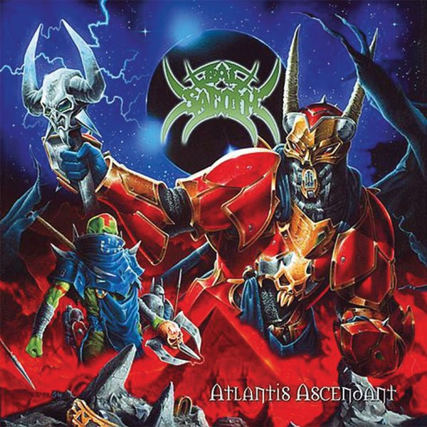 ATLANTIS ASCENDANT (CLEAR / RED SPLATTER VINYL) by BAL - SAGOTH Vinyl LP BOBV906LP - punk to funk heaven