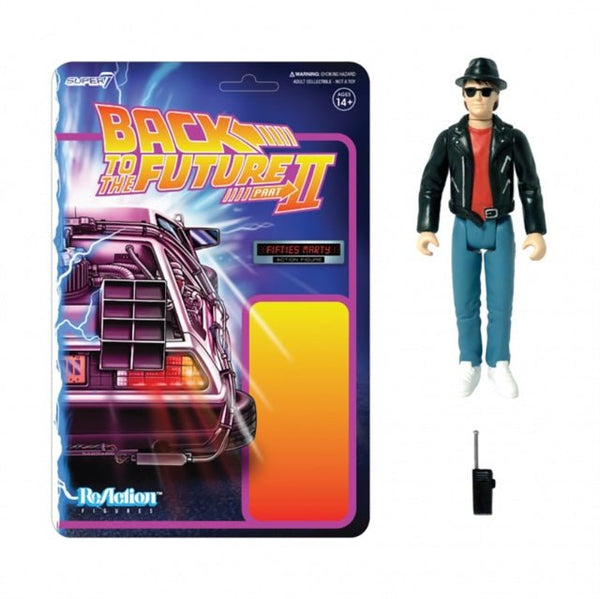 Back To The Future 2 Reaction Figure W2 - Marty Mcfly 1950s - punk to funk heaven