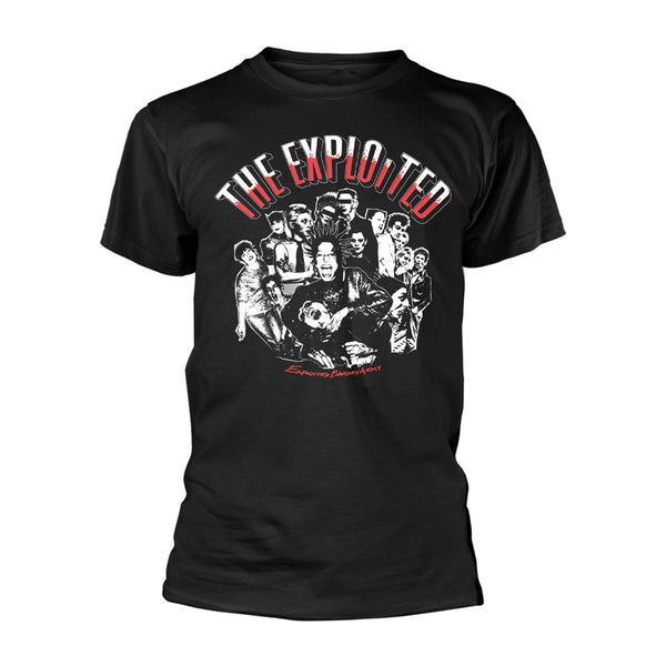 BARMY ARMY (BLACK) by EXPLOITED, THE T-Shirt PRE ORDER - punk to funk heaven