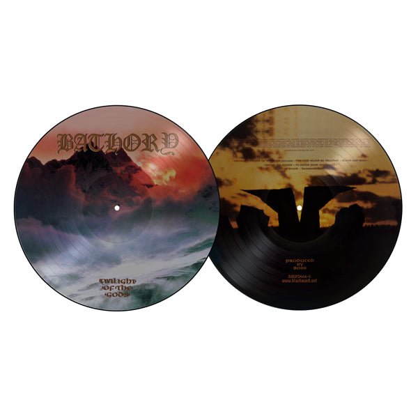 BATHORY TWILIGHT OF THE GODS VINYL 12" PICTURE DISC - punk to funk heaven