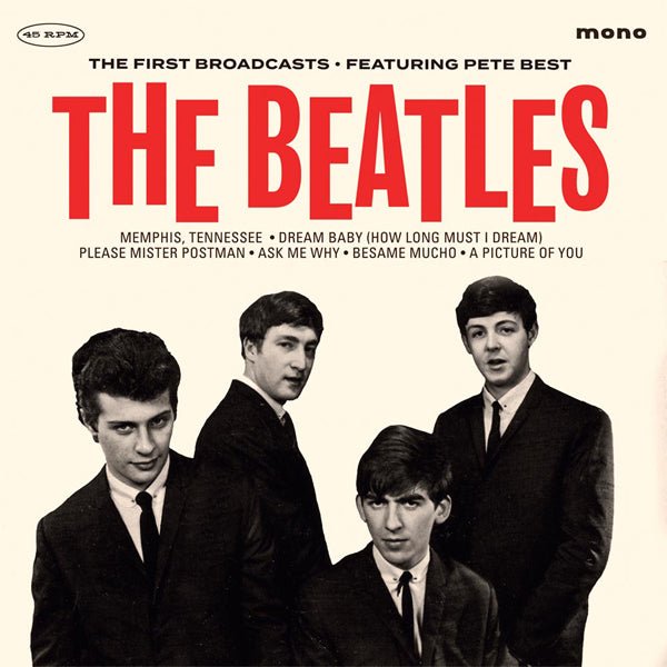 BEATLES, THE THE FIRST BROADCASTS - FEATURING PETE BEST (BLACK 10" VINYL) VINYL 10" Item no. :AVAEP9 - punk to funk heaven