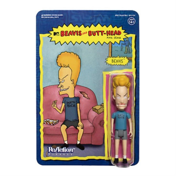 Beavis And Butt - Head Reaction Figure - Beavis super 7 - punk to funk heaven