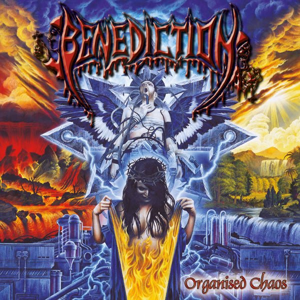 BENEDICTION ORGANISED CHAOS COMPACT DISC Item no. :BOBV838CD - punk to funk heaven
