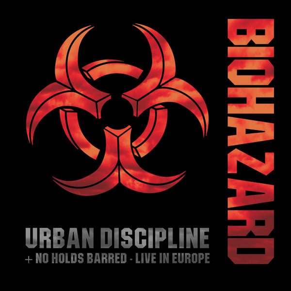 BIOHAZARD URBAN DISCIPLINE / NO HOLDS BARRED - LIVE IN EUROPE 2CD DELUXE DIGIPAK - punk to funk heaven