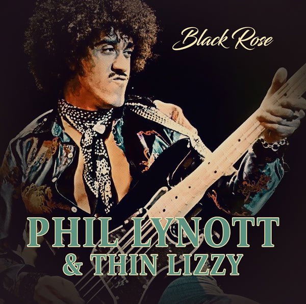 BLACK ROSE (YELLOW VINYL) by PHIL LYNOTT & THIN LIZZY Vinyl LP - punk to funk heaven