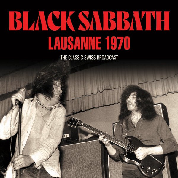 BLACK SABBATH LAUSANNE 1970 COMPACT DISC - punk to funk heaven