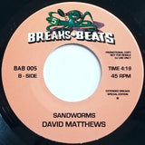 Bob James / David Matthews – Take Me To The Mardi Gras / Sandworms Label: Breaks & Beats – BAB 005 Format: Vinyl, 7", 45 RPM, Promo - punk to funk heaven