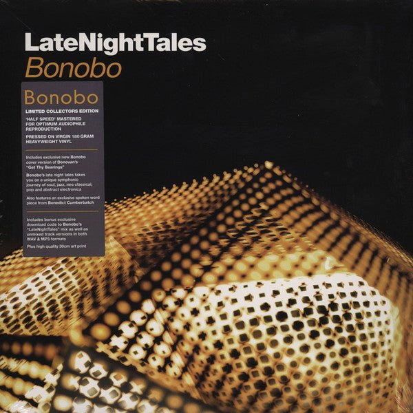 Bonobo – LateNightTales 2 x vinyl lp ALNLP34 - punk to funk heaven