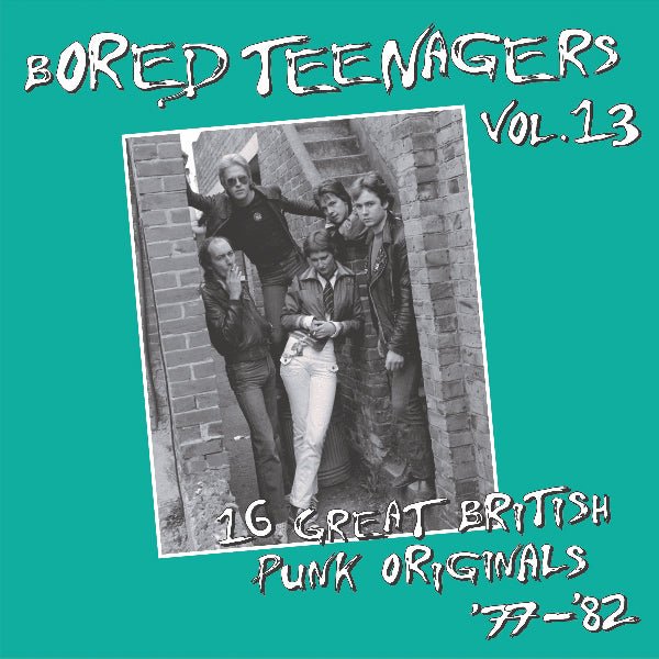 BORED TEENAGERS VOL. 13 by VARIOUS ARTISTS Compact Disc RUBBISHCD021 - punk to funk heaven