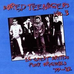 BORED TEENAGERS VOL. 3 by VARIOUS ARTISTS Compact Disc RUBBISHCD004 - punk to funk heaven