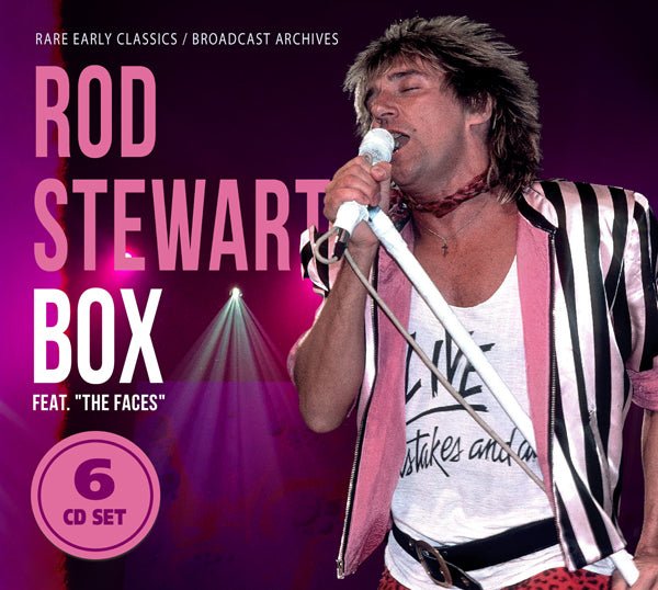 BOX (6CD) by ROD STEWART FEATURING THE FACES Compact Disc Box Set - punk to funk heaven
