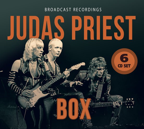 BOX (6CD SET) by JUDAS PRIEST Compact Disc Box Set - punk to funk heaven