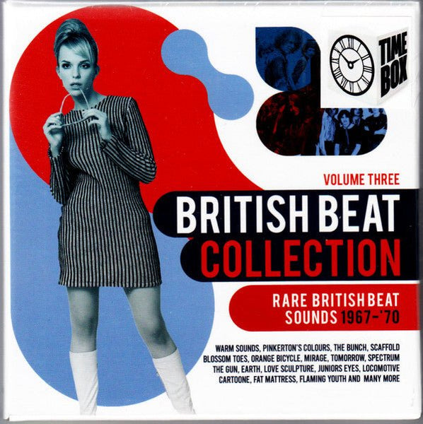 BRITISH BEAT COLLECTION VOLUME 3 by VARIOUS ARTISTS Compact Disc - 3 CD Box Set TB3CD1004 - punk to funk heaven