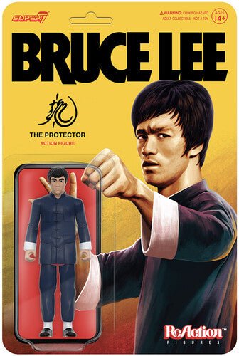 Bruce Lee Reaction Figure W1 - Bruce Lee Jacket super 7 - punk to funk heaven