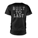 BUILT TO LAST by HAMMERFALL T-Shirt, Front & Back Print - punk to funk heaven