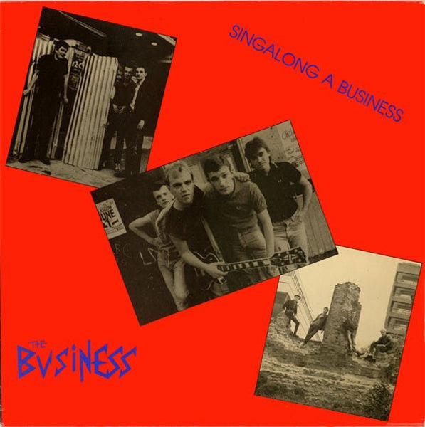 BUSINESS, THE SINGALONG A BUSINESS VINYL LP - punk to funk heaven