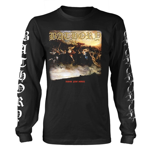BLOOD FIRE DEATH 2 by BATHORY Long Sleeve Shirt
