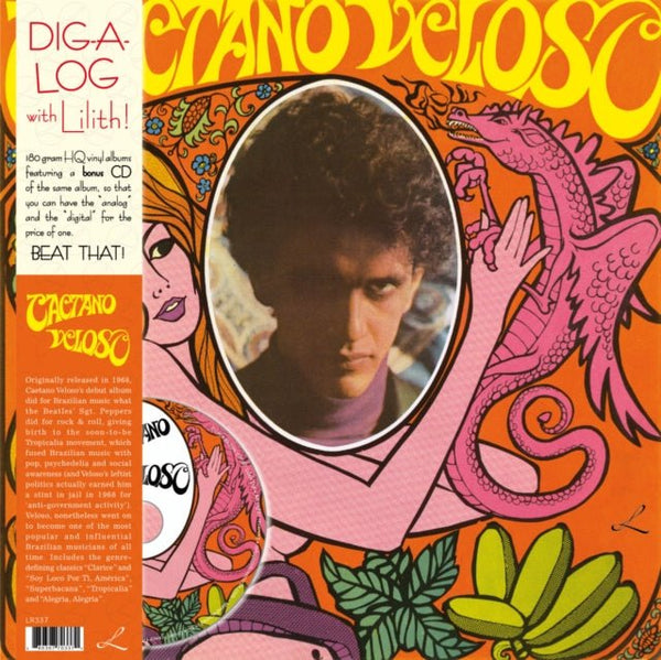 Caetano Veloso (Lp / Cd) Format:LP Label:LILITH RECORDS Catalogue No:LR337LP - punk to funk heaven