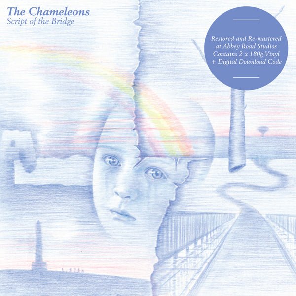 CHAMELEONS, THE SCRIPT OF THE BRIDGE (ABBEY ROAD RESTORATION 2LP) VINYL DOUBLE ALBUM - punk to funk heaven