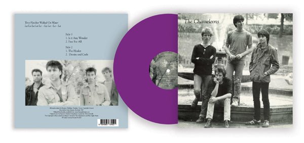 CHAMELEONS, THE TONY FLETCHER WALKED ON WATER E.P. (PURPLE VINYL) VINYL LP - punk to funk heaven