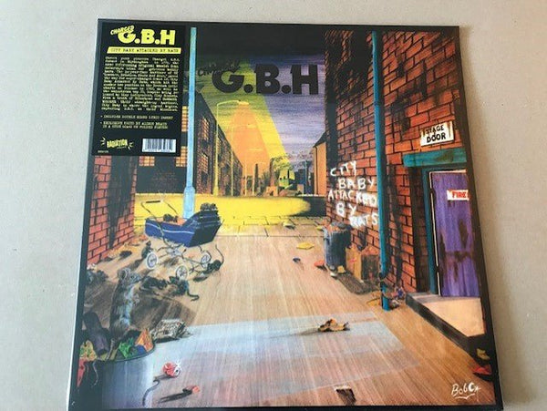 Charged G.B.H ‎– City Baby Attacked By Rats Radiation Reissues ‎RRS135 Vinyl LP - punk to funk heaven