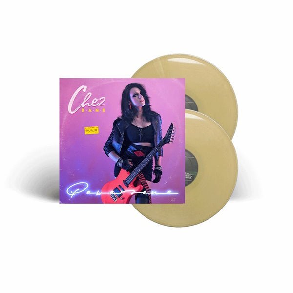 CHEZ KANE POWERZONE (2LP) (GOLD VINYL) VINYL DOUBLE ALBUM - punk to funk heaven